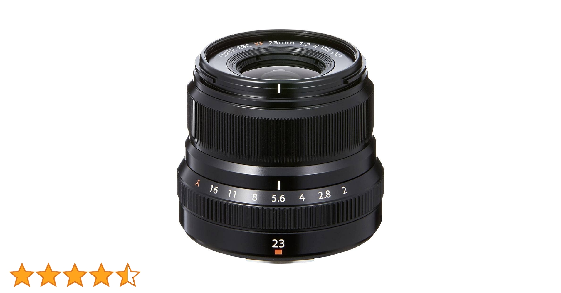 Fujinon XF23mmF2 R WR レンズ カメラレンズ XF23mmF2 R WR FUJINON（フジノン） ブラック